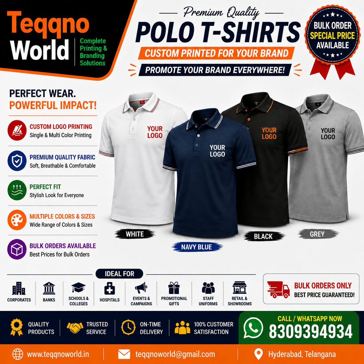 TeqqnoWorld Polo Tshirts